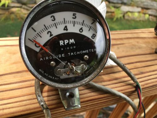 Vintage airguide tachometer, chiacgo 656 &amp; 657