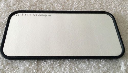 Vintage 1974 buick electra vanity mirror oem genuine gm "buick is a beauty too"
