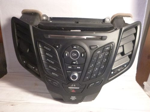 13 14 ford fiesta radio cd player control panel face plate d2bt-18k811-pa c57192