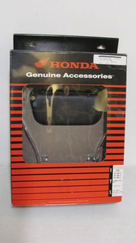 2004 - 2008 honda vtx1800 vtx 1800 chrome backrest back rest with pad