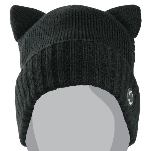 Arctic cat women’s cat girl ear winter snowmobile beanie hat – gray - 5263-042