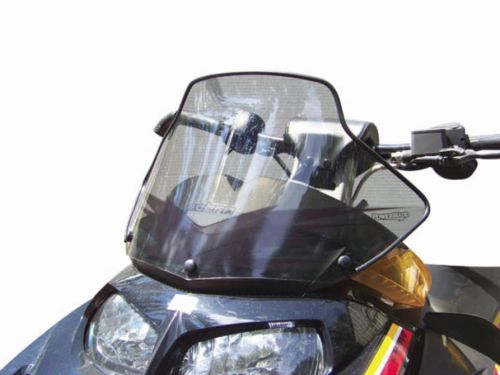 Powermadd - 13031 - cobra windshield, 11in. - tint with black graphics