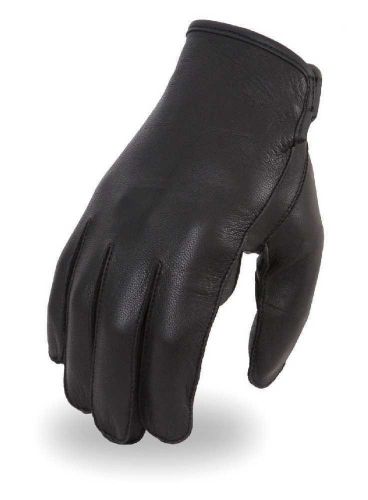 Men's first manufacturing plain short gloves with gel palm fi182gel