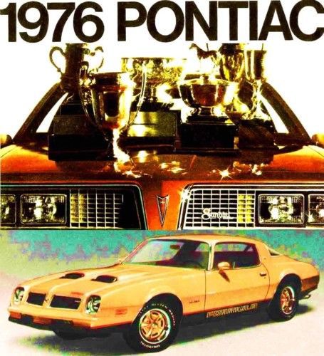1976 pontiac brochure -firebird-formula-grand prix-grand lemans-sunbird-astre
