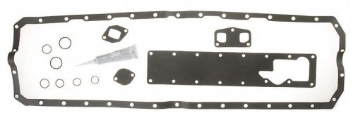 Fits cummins l10 horizontal oil pan gasket set