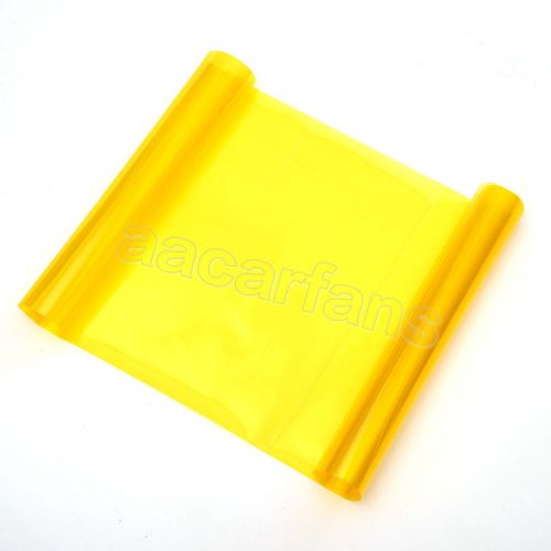 120cm*30cm gold yellow car headlight tail lights film light sticker change color