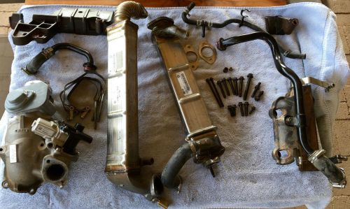 2008-10 ford f-250 6.4 oem egr cooler kit complete stock system