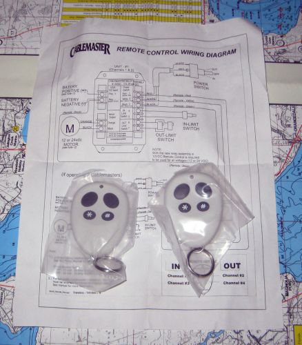 Cablemaster wireless remote controls quanity of 2 (w)