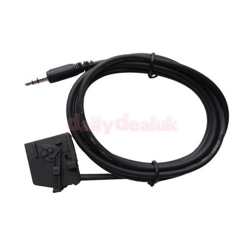 3.5mm aux cord cable audio stereo adapter for benz mercedes comand 2.0/mp3