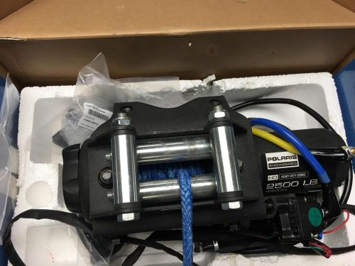 Polaris 2500lb winch w/ synthetic rope sportsman 570, etx, 450