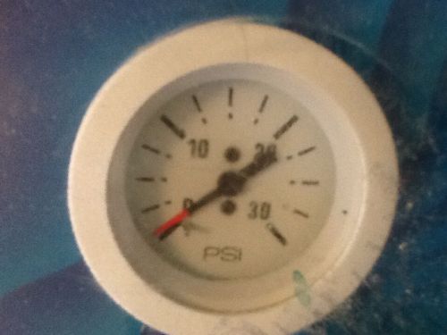 Teleflex 67370p water pressure gauge sportsman line, 2 1/8&#034;, 30psi