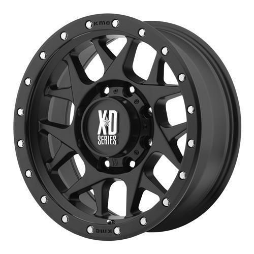 Xd wheels xd127 bully, 20x9 with 5 on 5 bolt pattern - black xd12729050700