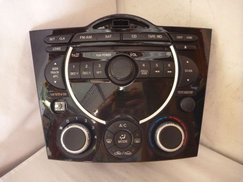04 05 06 07 08 mazda rx-8 rx8 am fm radio face plate replacement c53884