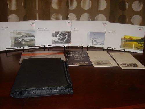 2007 07 audi q7 oem owner&#039;s manual with navigation / free shipping