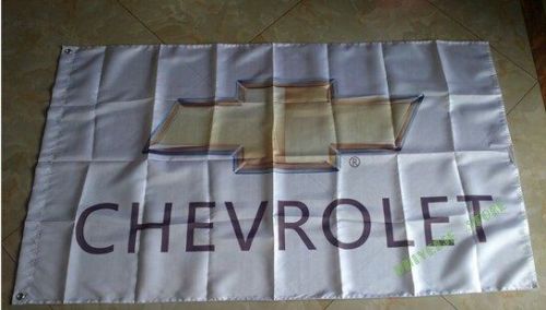 Chevrolet automobiles trucks 3 x 5 polyester banner flag man cave racing!!!