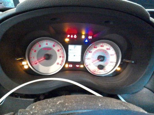 Speedometer 14 subaru outback impreza 2.0l mph w/o automatic headlamps #1817981