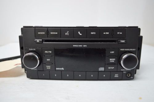 07 08 09 10 11 12  chrysler dodge jeep radio cd mp3 player res tested n a32#014