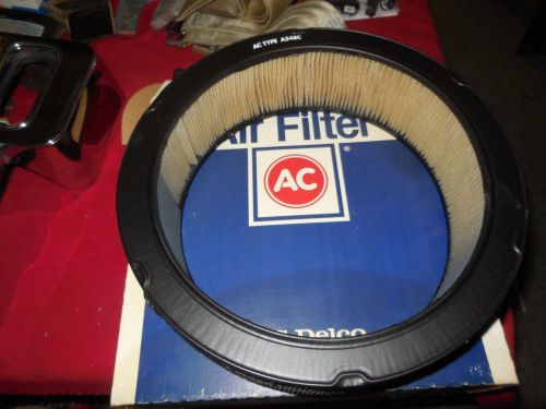 Nos 68-70 chevelle impala camaro nova 327 350 air filter w/closed element a348c