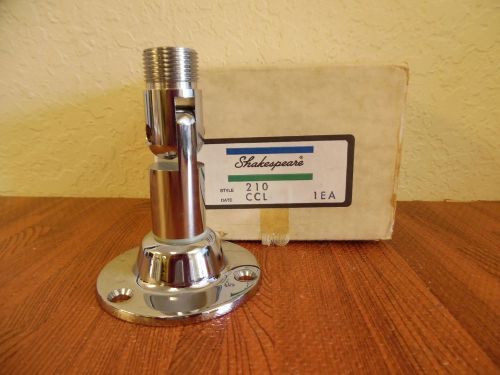 Shakespeare 210 marine boat vhf ssb antenna mount wo/ mounting screws