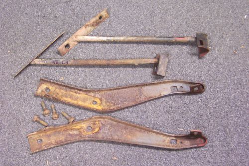 1969 ford mustang right &amp; left hand front inner &amp; outer bumper brackets