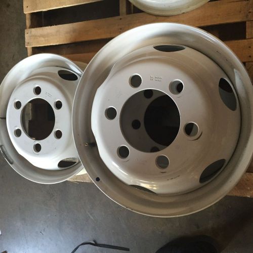 Hino/isuze oem used 19.5x6 steel 6x222.25(8.75") pcd, like new with free deliver