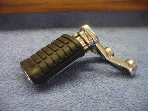 Honda vf500c v30 magna  left foot peg and mounting  bracket  1984-86   #2752