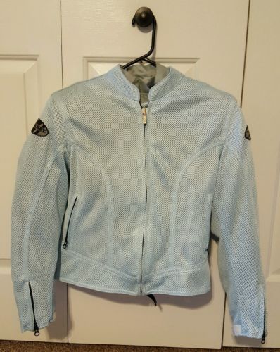 Joe rocket womens ballistic mesh padded motorcycle jacket sz med