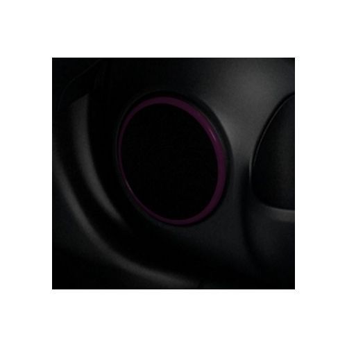 Nissan versa carbon fiber look color studio speaker rings - 999g3-44105