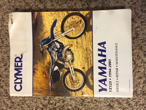 Yamaha yz125 service manual 1994-2001