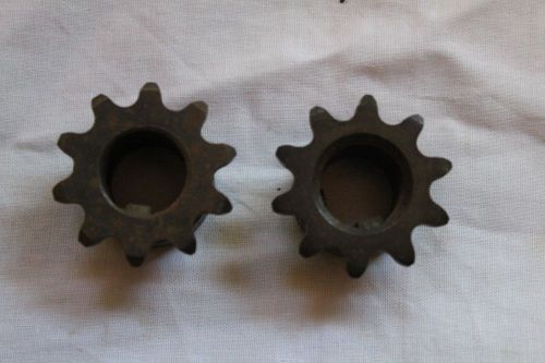 Vintage go kart mini bike  nos 10 tooth 5/8 inch keyfast direct drive sprockets