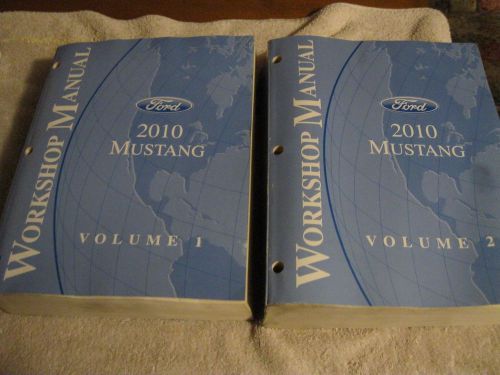 2010 ford mustang service repair manuals volume 1 &amp; 2