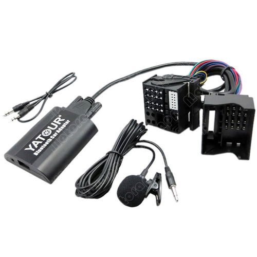 Yatour bluetooth car adapter music cd changer device for bmw flat 40pin radios