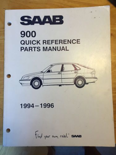Saab 900 ng parts manual