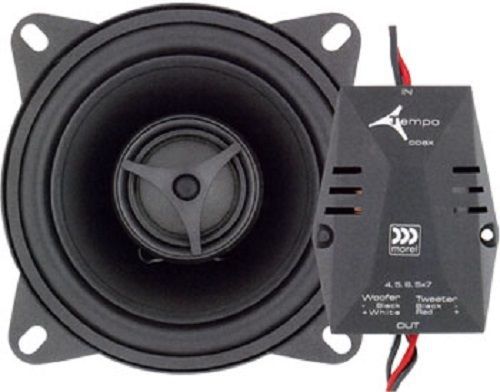 Morel tempo coax 402 coaxial car speaker 4 inches 50w rms - original brand new !