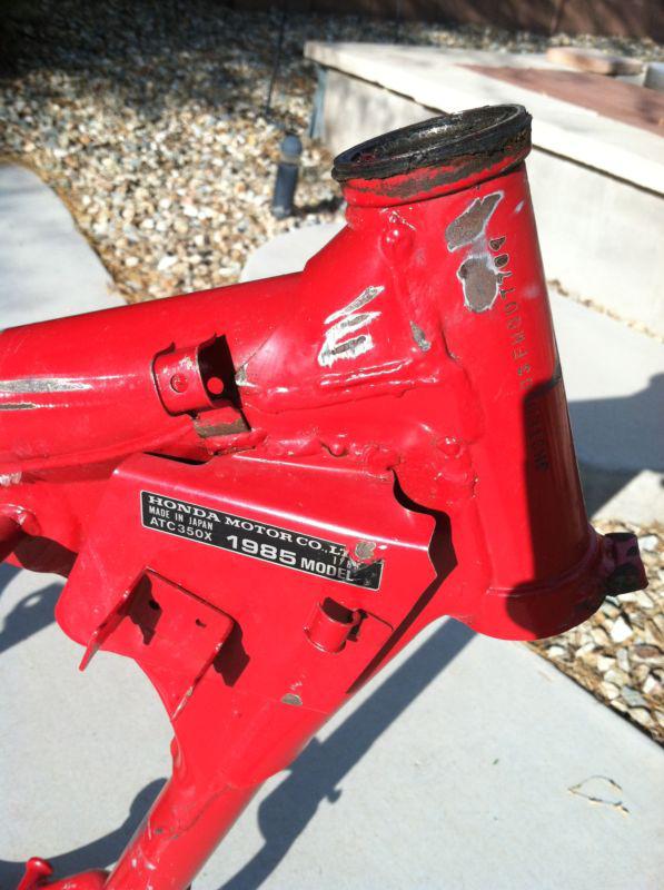 Honda 350x atc 350 x atc350 atc350x oem 85 frame