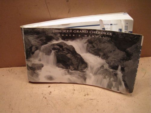 00 grand cherokee owners manual
