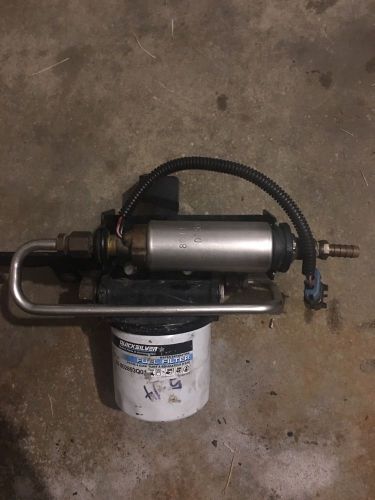 Mercruiser  electric vortec fuel pump booster v8 mpi bracket and separator
