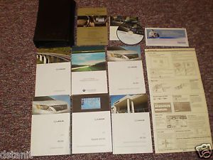 2011 lexus rx350 complete suv owners manual books navigation guide case all