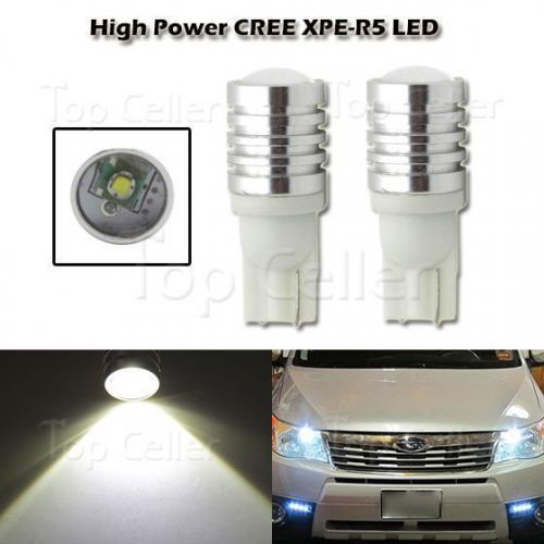 W5w white cree xp-e r5 high power 2825 194 parking light headlight driving bulb