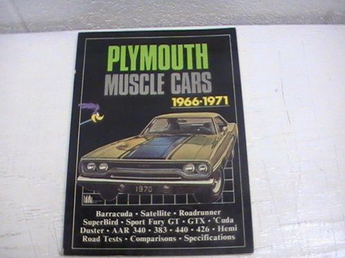Plymouth muscle cars 1966-1971 brooklands