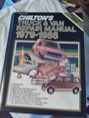 Chilton&#039;s truck &amp; van repair manual collector edition
