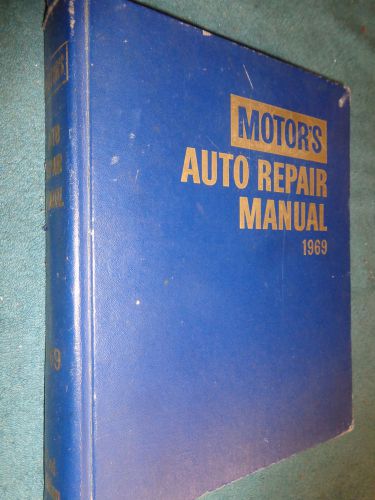 1963-1969 chevy ford olds cadillac &amp; more shop manual 68 67 66 65 64 motors book