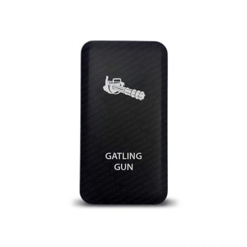 Ch4x4 toyota push switch gatling gun symbol - blue  led