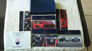 2015 maserati granturismo convertible / sport  owners manual set~7-pcs~nvr used!