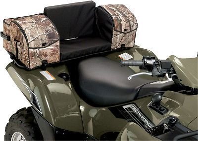 New moose ridgetop realtree atv rear rack bag rack pack atv luggage storage pack