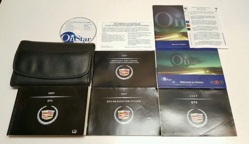 2007 cadillac dts navigation system owners manual luxury  performance v8 4.6l