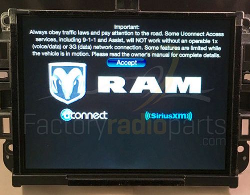 Uconnect 8.4AN VP4 RA4 NA Radio Upgrade Jeep RAM 2013 2014 2015 2016, US $889.99, image 1