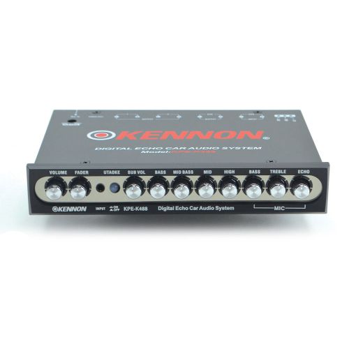 Kennon 4-band parametric equalizer with dual mic inputs