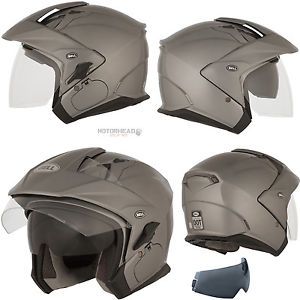 Bell Helmet Mag-9 Sena Titanium Small Motorcycle Open Face Brand New, US $179.95, image 2
