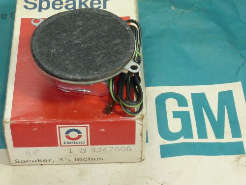 Nos cadillac speaker genuine original gm new ac chevrolet oldsmobile pontiac oem